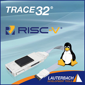 TRACE32 Provides JTAG Debug 
												Support for RISC-V Linux